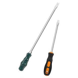 起钉器木工拔钉螺丝刀家用U型V型开口起子可敲击门板撬棍撬棒改锥