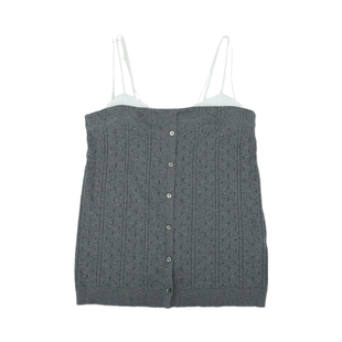 YOUWEI有尾2025春季新品减龄稚拙感蕾丝吊带女拼接上衣Y3325104