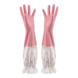 防油炸手套做菜做饭防水炒菜防油溅胶皮乳胶厨房家用防烫家务神器