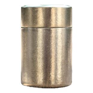 80ml内外纯钛迷你茶叶罐胶囊药罐户外旅行便携小号茶仓咖啡密封罐