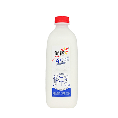 优诺4.0优质乳蛋白鲜牛乳1.35L