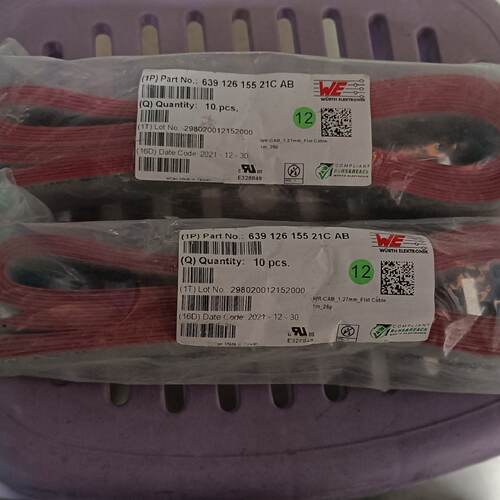 伍尔特WURTH扁平软排线，型号639 126 155 21—议价