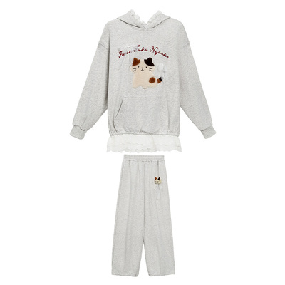 Livheartkids女童卫衣卫裤套装