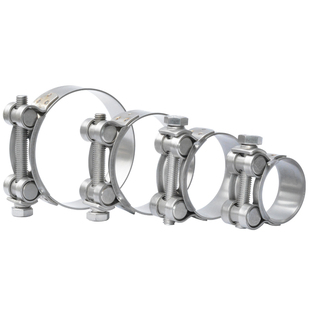 TJBC品牌304不锈钢超强强力卡箍汽车排气管改装专用卡箍 管箍管卡