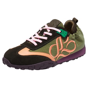 董洁同款真美诗×montbell联合系列彩蛋小熊运动户外休闲德训鞋女