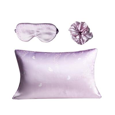 苏州博物馆烟笼紫藤真丝套装