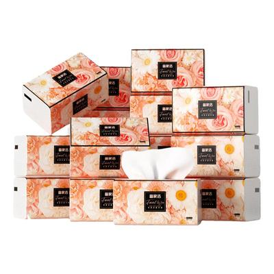 备家洁原木抽纸500张家庭实惠装