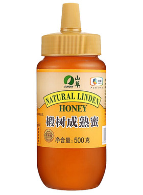 中粮椴树成熟蜜500g挤压瓶装