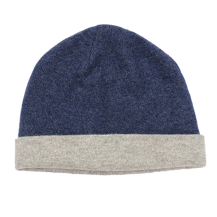 SUCHU素雏 掌柜力荐加密双层双面山羊绒大帽子男女休闲加厚针织帽