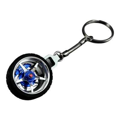 钥匙扣吊坠改装轮毂刹车碟RAYS VOSSEN OZ BBS ENKEI