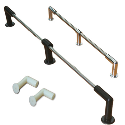 插孔式不锈钢超市货架护栏免螺丝