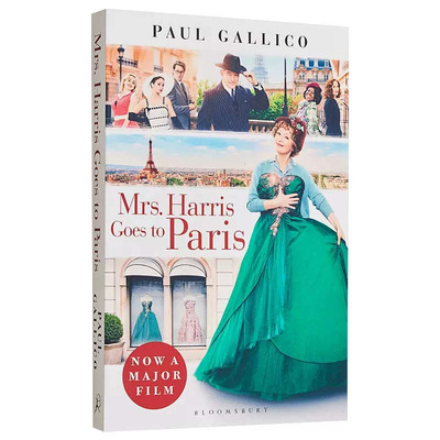 【现货】哈里斯夫人闯巴黎电影同名小说 哈里斯夫人去巴黎 纽约 Mrs Harris Goes to Paris New York 英文原版 Paul Gallico