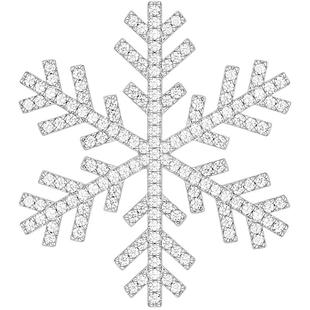 HEFANG何方晓雪胸针气质轻奢优雅百搭饰品配饰圣诞礼物