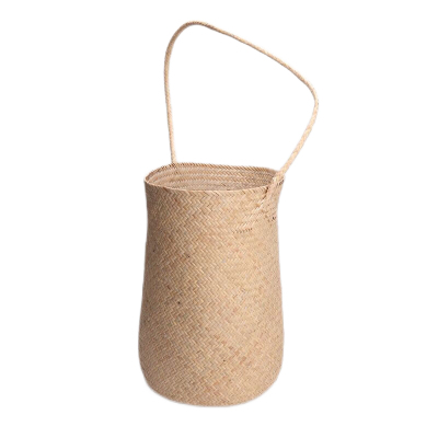 手工编织包单肩海边度假手提女包