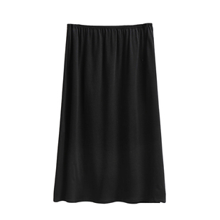 全棉不起静电防走光半身衬裙打底裙长裙半身裙打底裤裙内衬裙纯棉