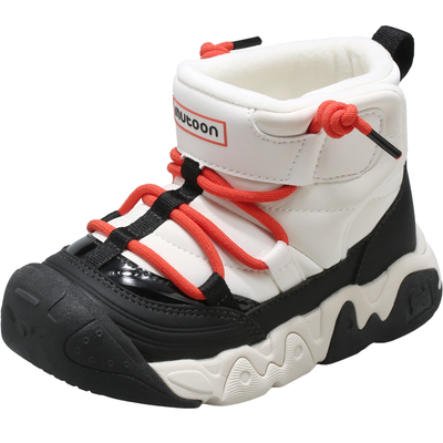 牧童儿童雪地靴抗寒加厚保暖棉鞋