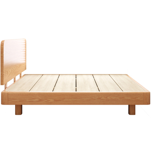 全实木悬浮/地台床2025新款家用1米儿童次卧小户型榻榻米单人床架