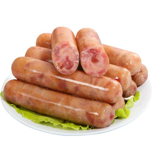 含肉量≥90%雄丰烤肠烧烤肉肠10根/包摆摊广式热狗肠家用早餐香肠