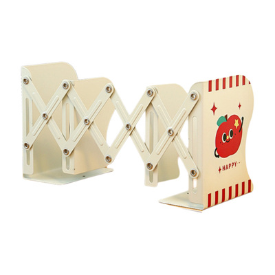 【高品质】可伸缩收纳金属书立