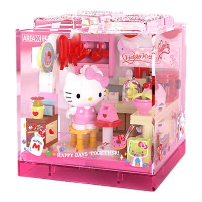 TOPTOY三丽鸥家族萌动小店BOX系列凯蒂猫库洛米可爱生日礼物玩具N