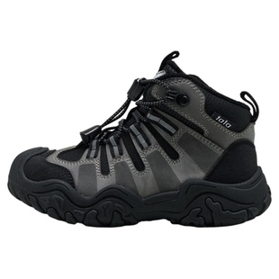 TATA童鞋儿童加绒高帮运动鞋2025冬季新款男女童加厚保暖徒步棉鞋