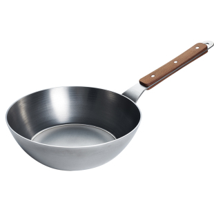 2025新品德国Woll进口铁锅碳钢炒锅无涂层精铁锅家用炒菜锅电磁炉