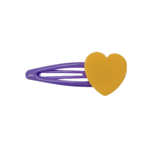 PINK小嫩粉韩国彩色爱心bb发夹糖果色儿童碎发夹边夹发饰女童头饰