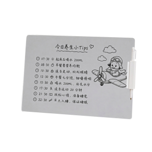 桌面小白板无墨书写板学生草稿本无痕桌面无纸化无限写字板磁性手持无尘白板办公留言备忘记事板直播间提示板