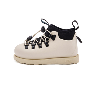 native马丁靴户外3.0亲子款平底工装风高帮鞋圆头加绒厚底欧包靴