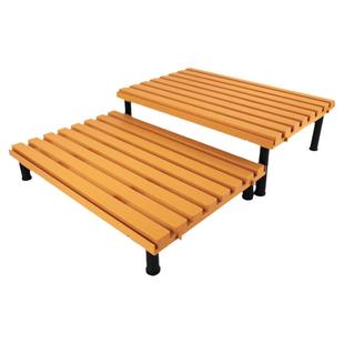 超市冷柜陈列垫板风幕柜冰柜底层阶梯陈列道具生鲜托盘冷冻柜陈列