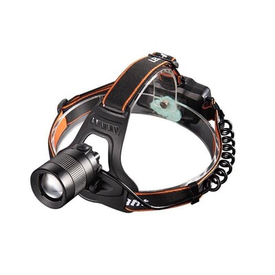 强光头灯充电式可变焦