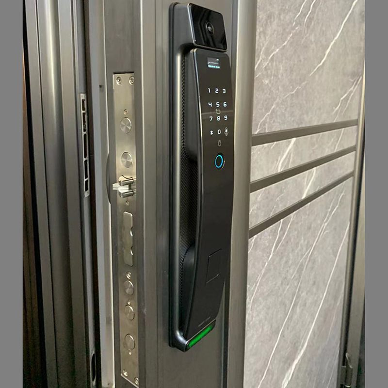 3D人脸识别指纹锁对讲门电子锁密码锁可视猫眼门禁智能安全防护