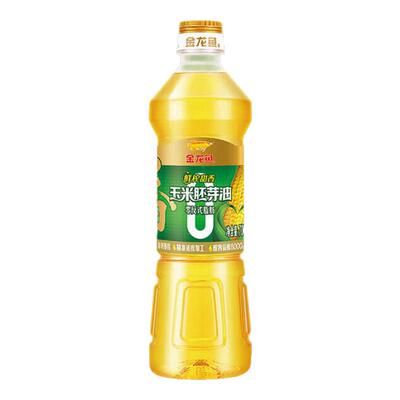 金龙鱼甜香玉米胚芽油700ml/瓶装非转基因食用油玉米油烘焙用蛋糕