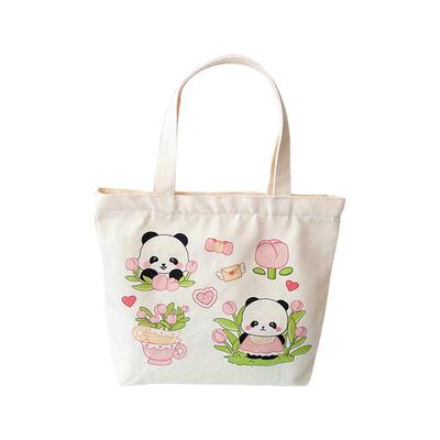 便携通勤包卡通补习手提袋帆小学生布包儿童周岁节日袋生日礼品袋