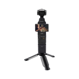 适用DJI大疆Pocket3/4三脚架桌面底座支架迷你三角架口袋云台相机手持灵眸osmo Pocket2配件延长底座自拍杆