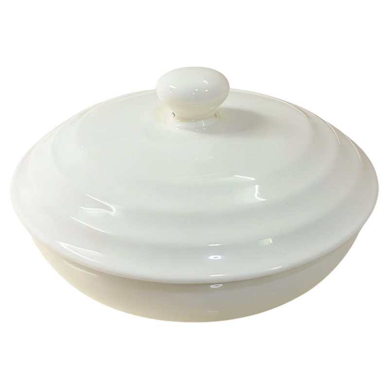 日式陶瓷三格蒸碗微波炉烤箱蒸箱专用带盖分格餐盘家用减脂防窜味