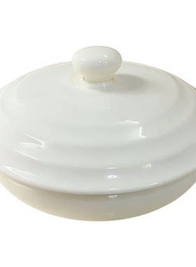 日式陶瓷三格蒸碗微波炉烤箱用