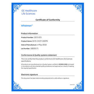 025 047 055 whatman玻璃纤维滤纸GF 090 1823 070 110电池隔膜