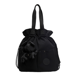 时尚轻便双肩包女2025新款大容量短途旅行包大学生百搭手提袋单肩