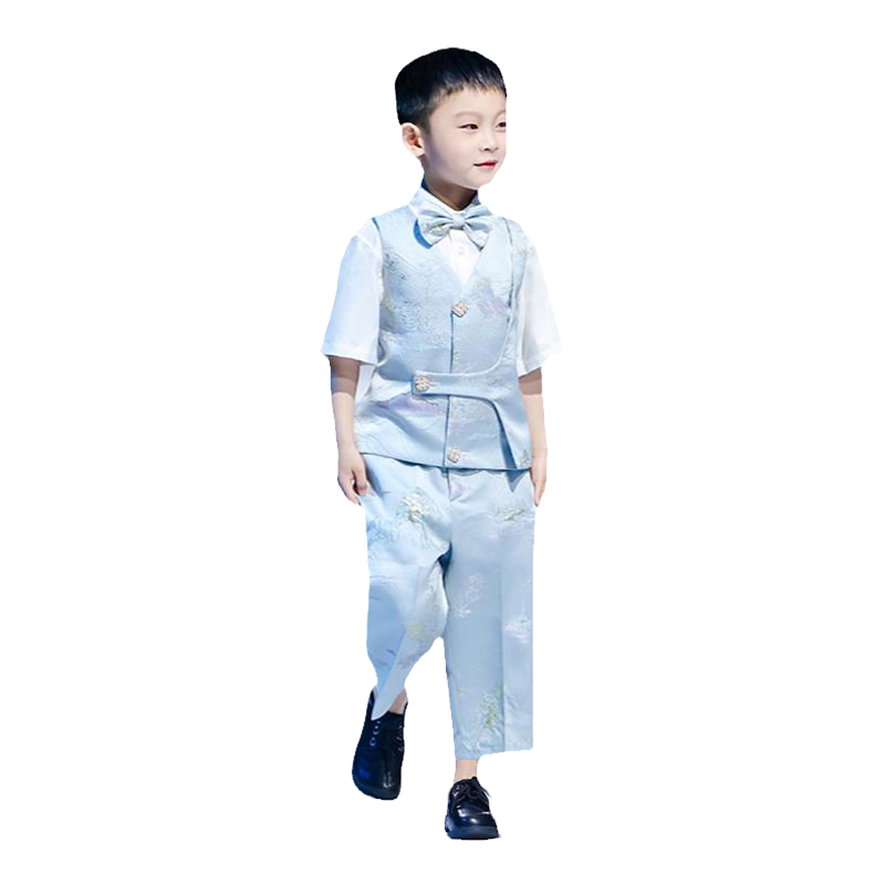 男童西装套装走秀潮服儿童主持