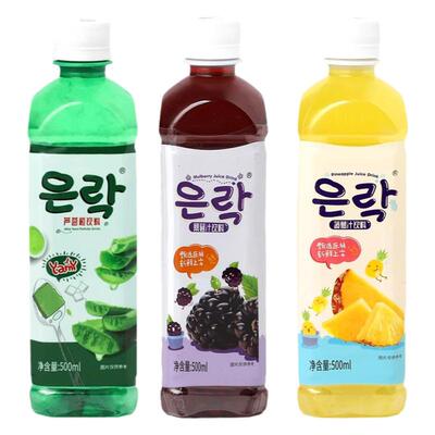 恩乐ENLE库拉索芦荟桑葚菠萝饮料厂家直销选用多口味500ml*5瓶