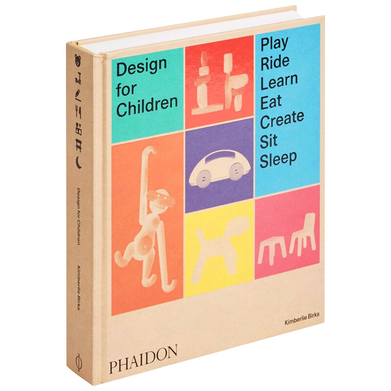 儿童设计 英文原版 精装 Design for Children 玩具 家具 餐具 纺织品 灯 车辆 产品设计 英文版进口原版英语书籍
