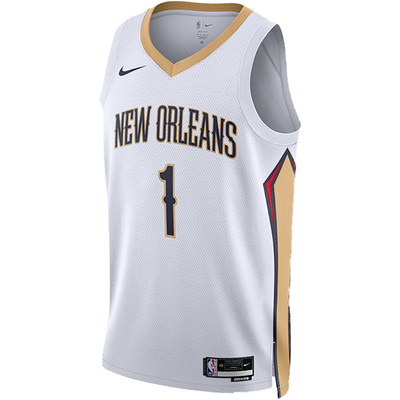 Nike/耐克正品春新奥尔良鹈鹕队男子运动球衣DN2086-100