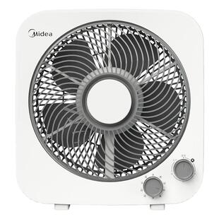 美的电风扇家用台式转页扇小型宿舍桌面台面10寸台扇KYT25-22MW