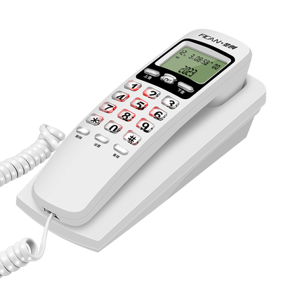 斐创壁挂式电话机来显夜光按键