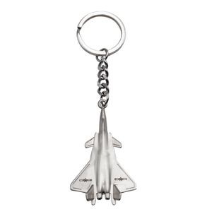 【航展爆款】HK中航空歼20锌合金钥匙扣J20歼二十钥匙链珠海