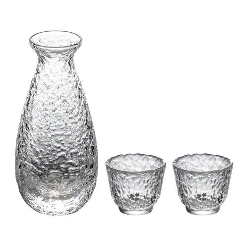 日式小酒杯套装酒杯清酒酒具酒壶喝酒杯果酒杯白酒家用分酒器玻璃