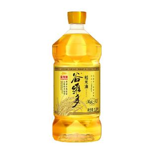 金龙鱼谷维多双一万稻米油1.8L/桶含植物甾醇米糠油烟点高/油烟少