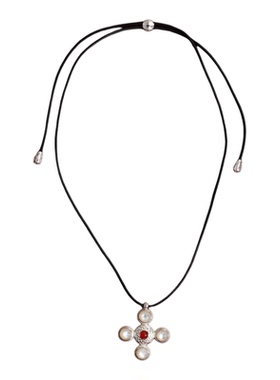 UNEND止续星辉Starlit皮绳项链