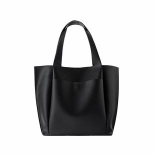 2023新款正品女包托特包时尚学生单肩通勤包极简主义大容量购物包